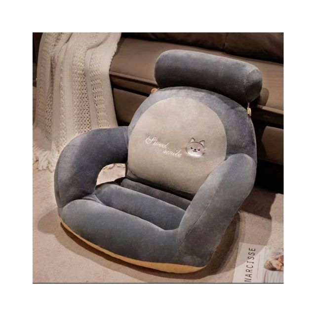 เบาะรองนั่งสไตล์มินิมอลน่ารัก สีเทา