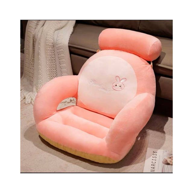 เบาะรองนั่งสไตล์มินิมอลน่ารัก สีชมพู